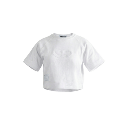 WOMEN’S BOXY FIT T-SHIRT — WHITE