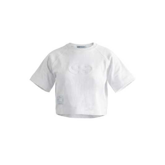 WOMEN’S BOXY FIT T-SHIRT — WHITE