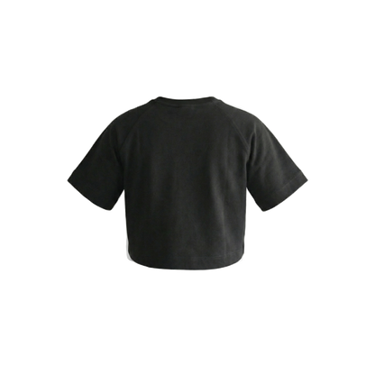 WOMEN’S BOXY FIT T-SHIRT — BLACK