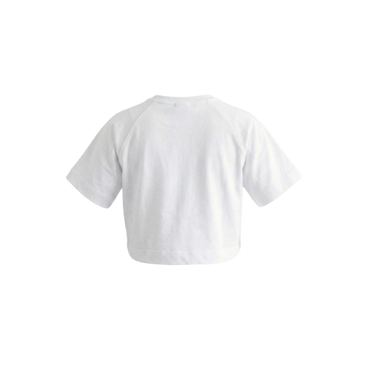 WOMEN’S BOXY FIT T-SHIRT — WHITE