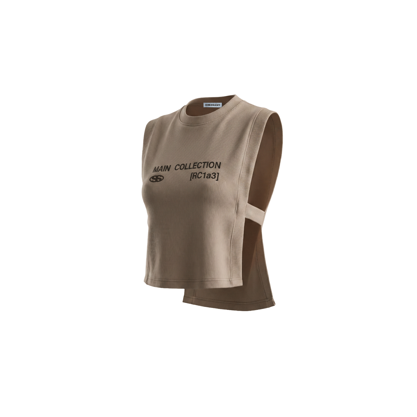 WOMEN’S KNIT VEST — MOCHA