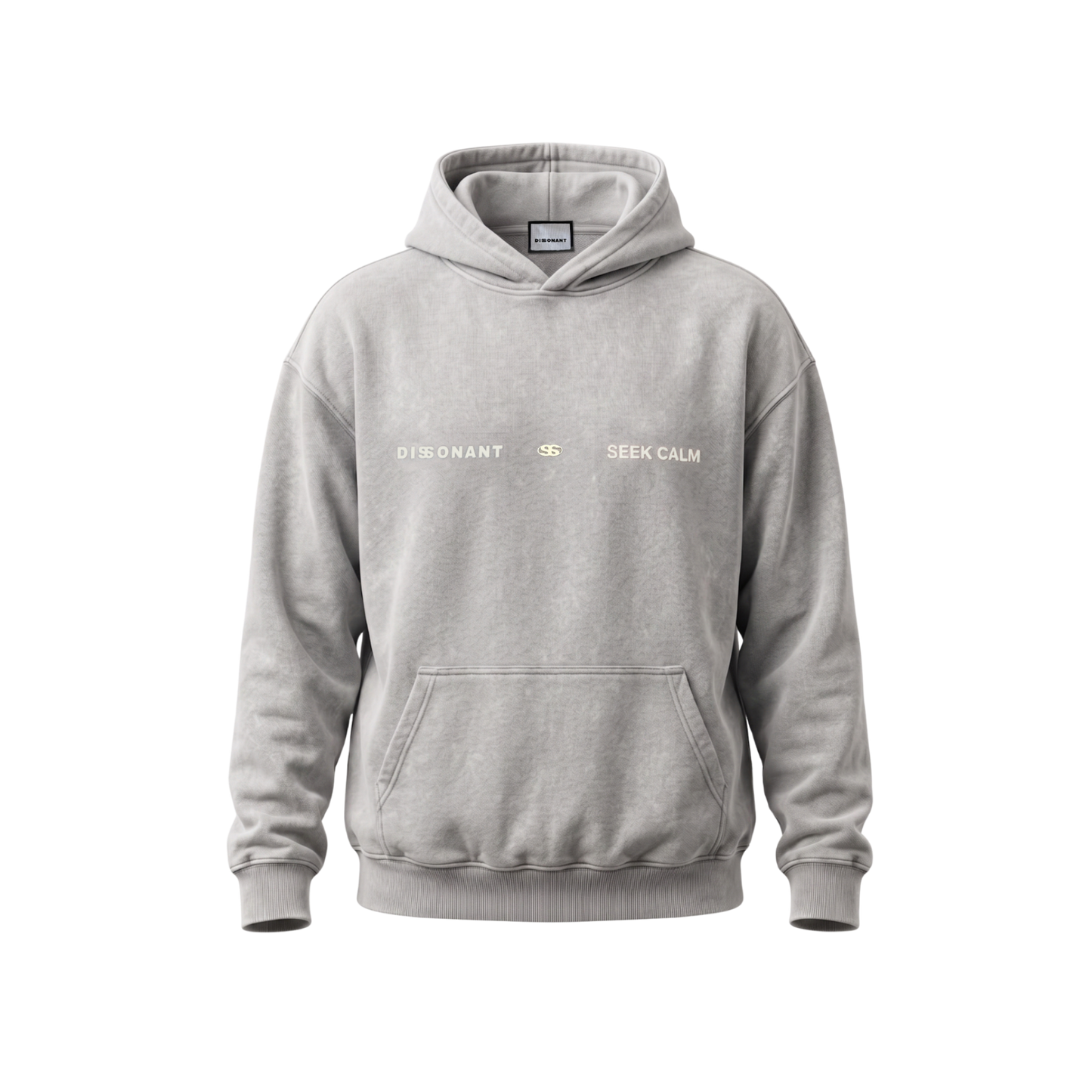 MEN’S PATCH HOODIE GRAY