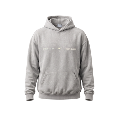 MEN’S PATCH HOODIE GRAY